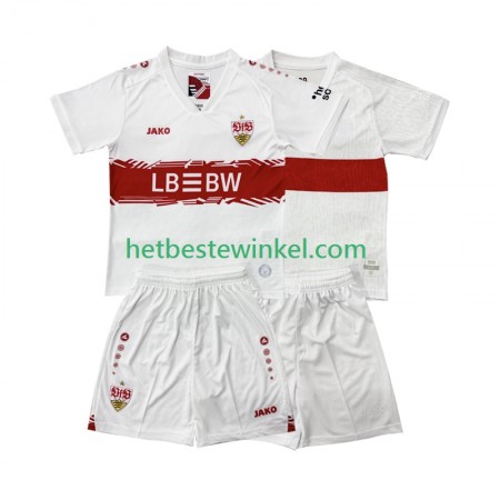 VfB Stuttgart Voetbalshirts Kind Thuis 2025-26